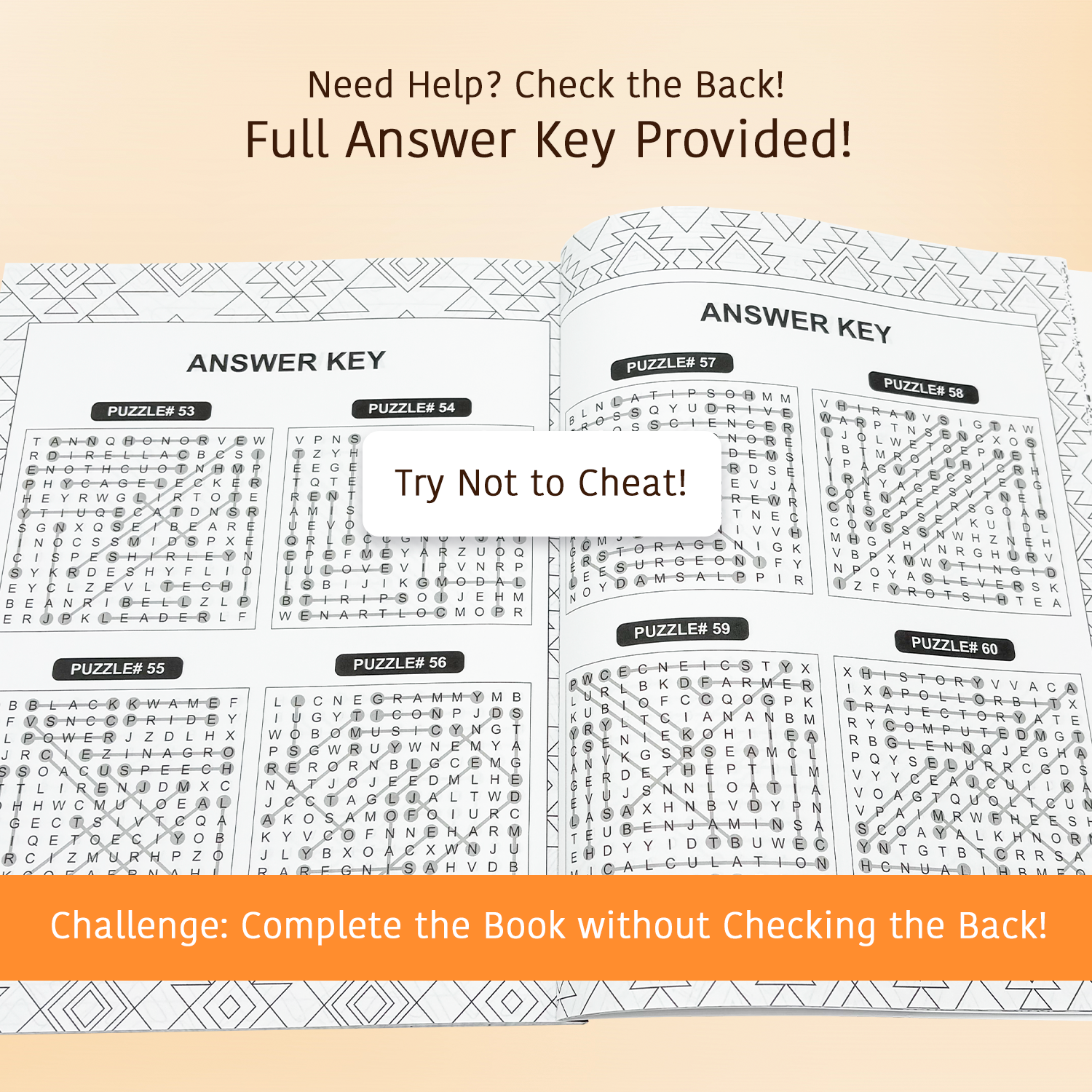 Black Heritage Word Search Book