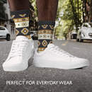 Kuba Black Patterned Men Socks