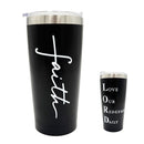 Faith Small Tumbler (Black)