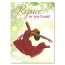 REJOICE IN THE LORD RED DANCER