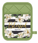 BLESSED MAGNOLIA MITT/POT HOLDER SET