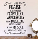 WONDERFULLY MADE WALL DECAL