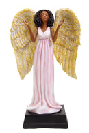 PINK ANGEL FIGURINE