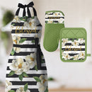 BLESSED MAGNOLIA MITT/POT HOLDER SET